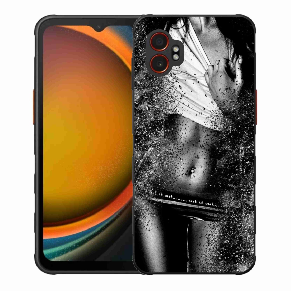 Gelový kryt mmCase na Samsung Galaxy Xcover 7 Pro - sexy žena 1