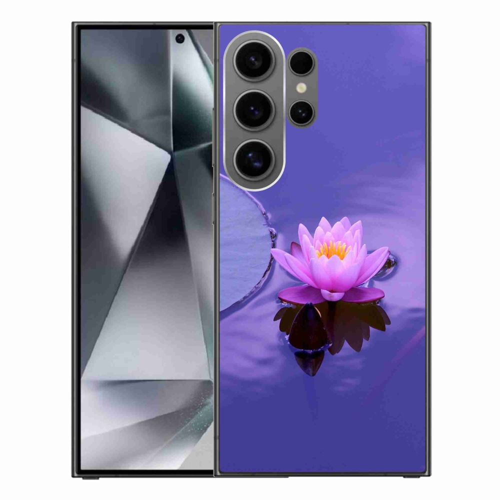 Gelový obal mmCase na Samsung Galaxy S24 Ultra - květ na hladině