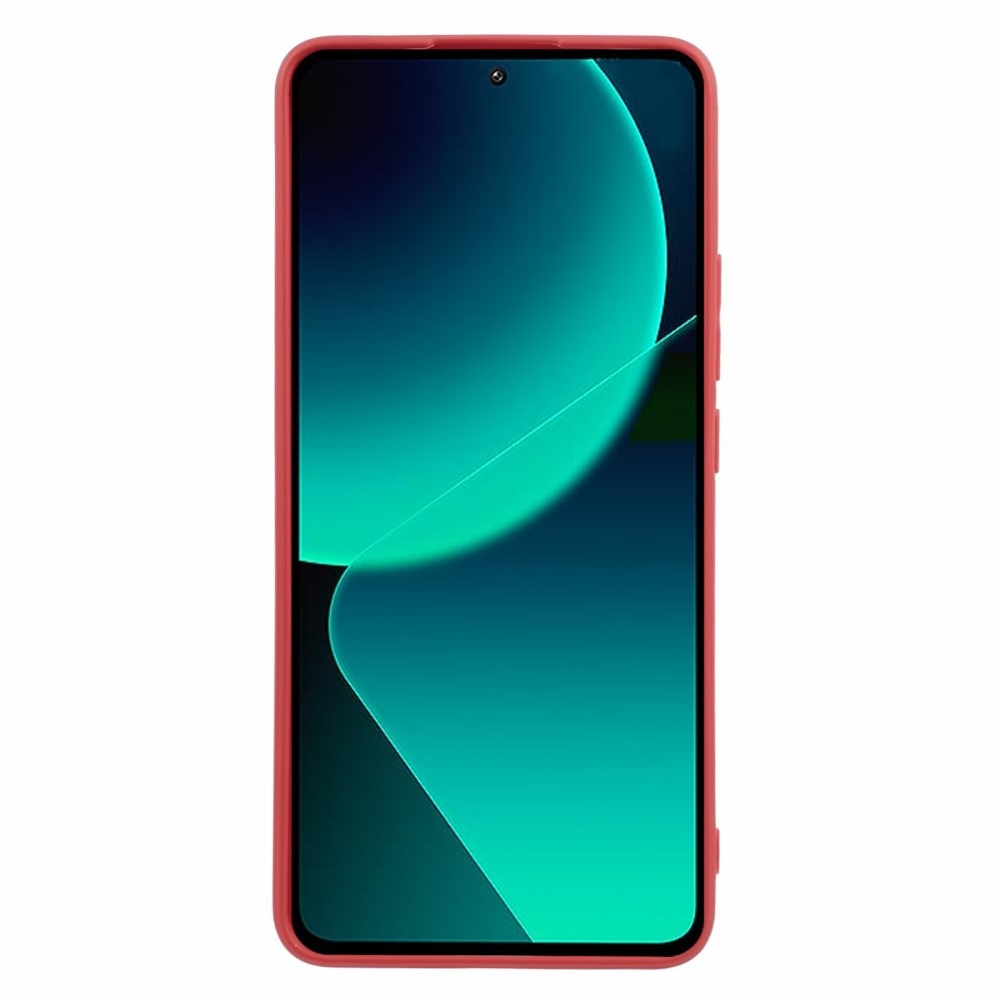 Edge gelový obal pro Xiaomi 13T/13T Pro - červený