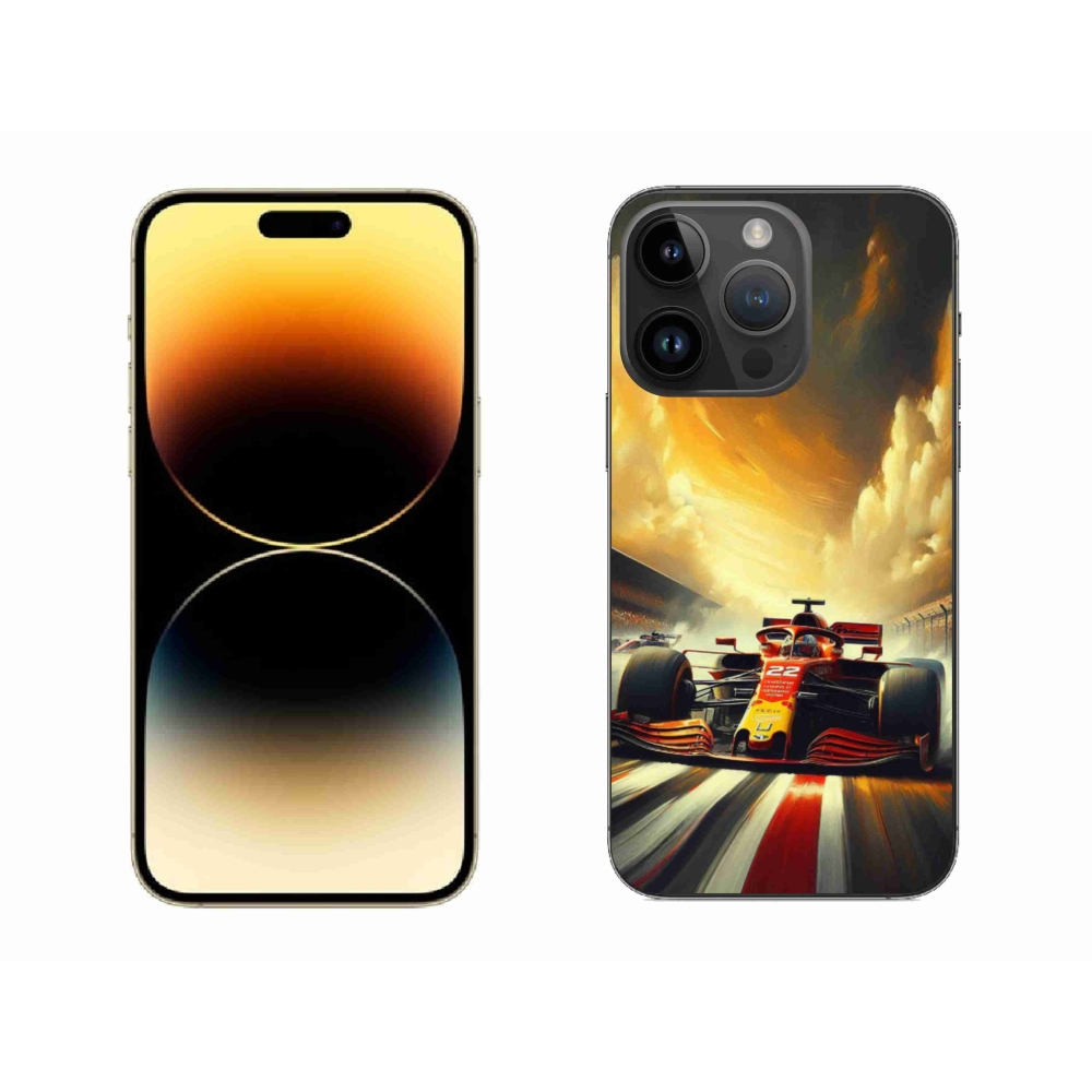Gelový kryt mmCase na iPhone 14 Pro Max 6.7 - formule 2