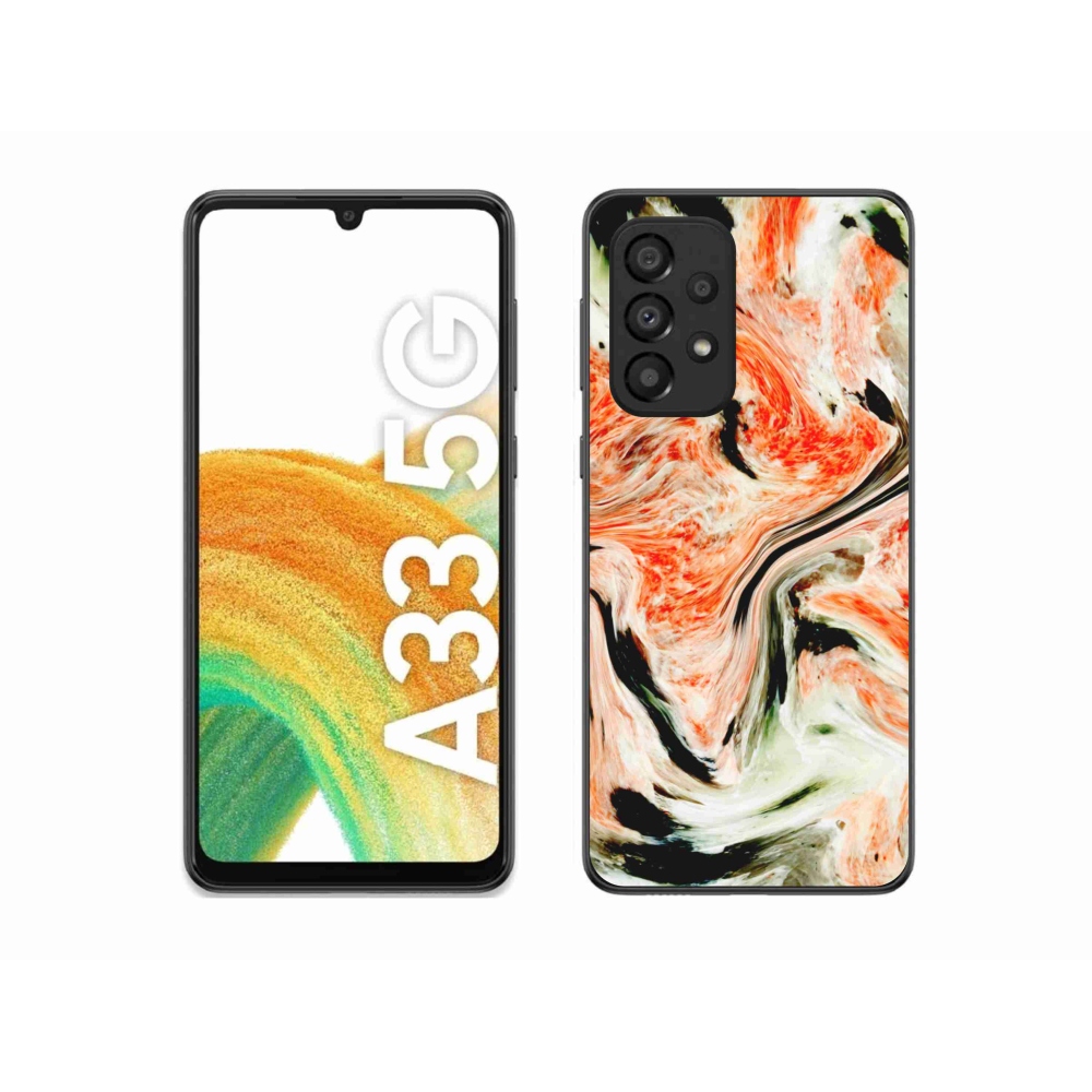 Gelový kryt mmCase na Samsung Galaxy A33 5G - abstrakt 25