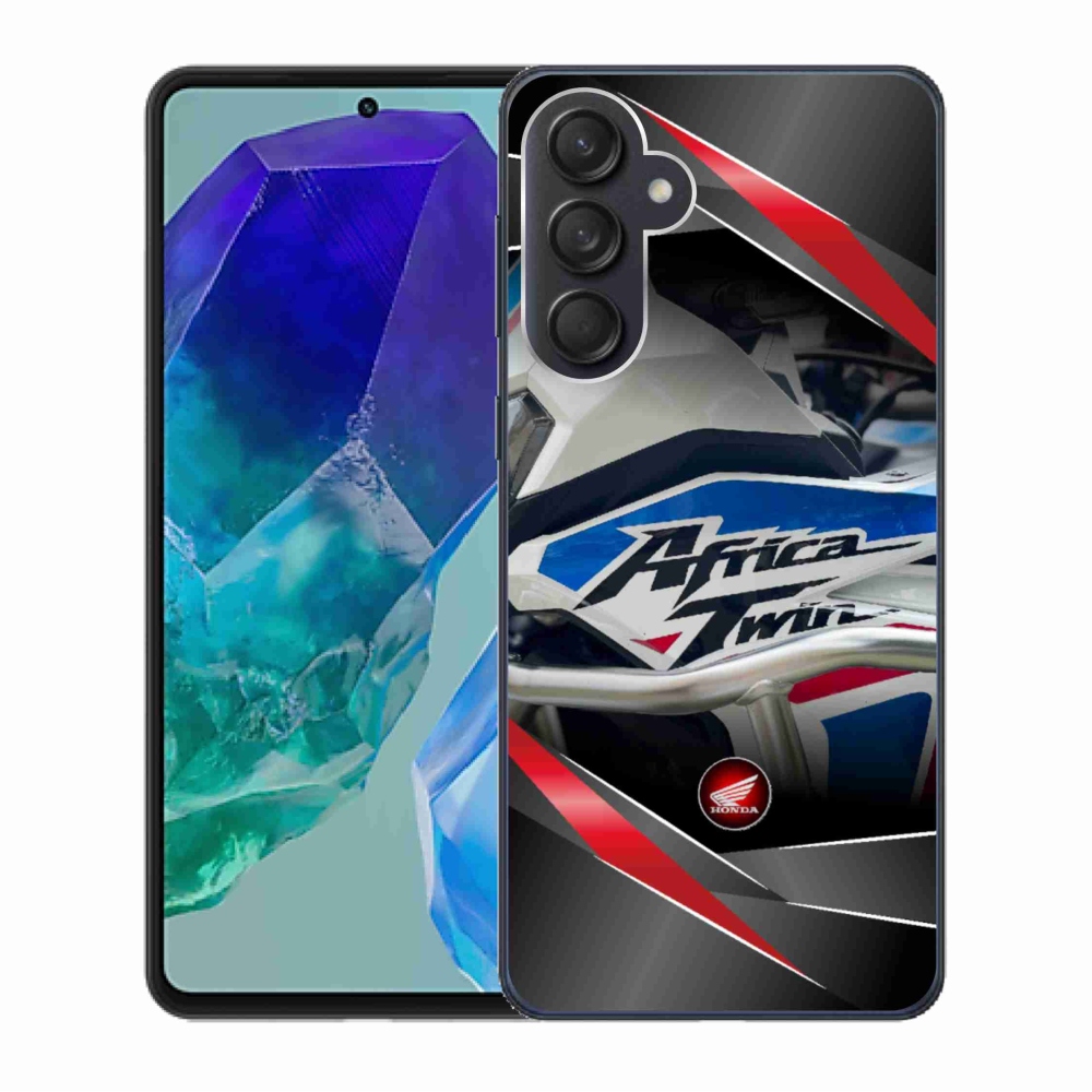 Gelový kryt mmCase na Samsung Galaxy M55 5G - motorka honda