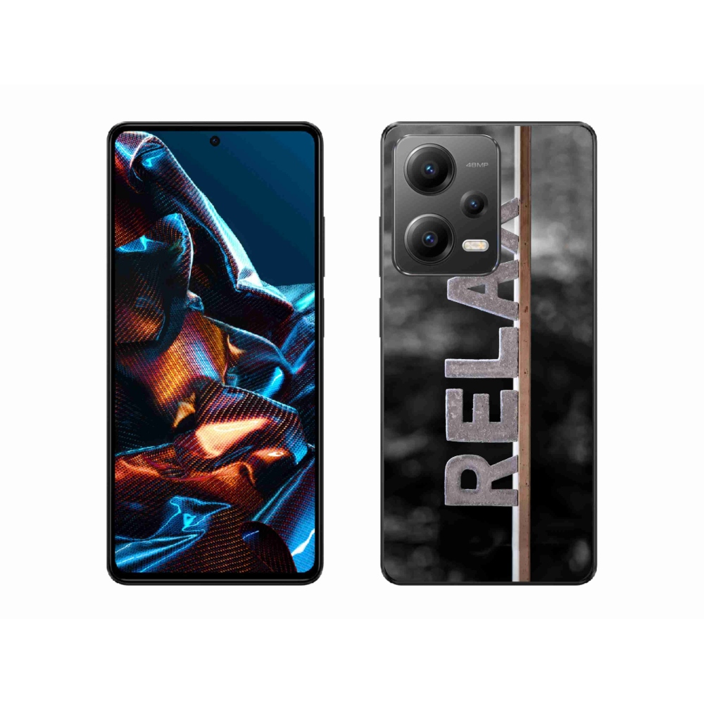 Gelový kryt mmCase na mobil Xiaomi Redmi Note 12 Pro 5G - relax 1