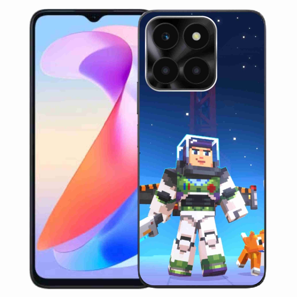 Gelový kryt mmCase na Honor X6a - minecraft 2