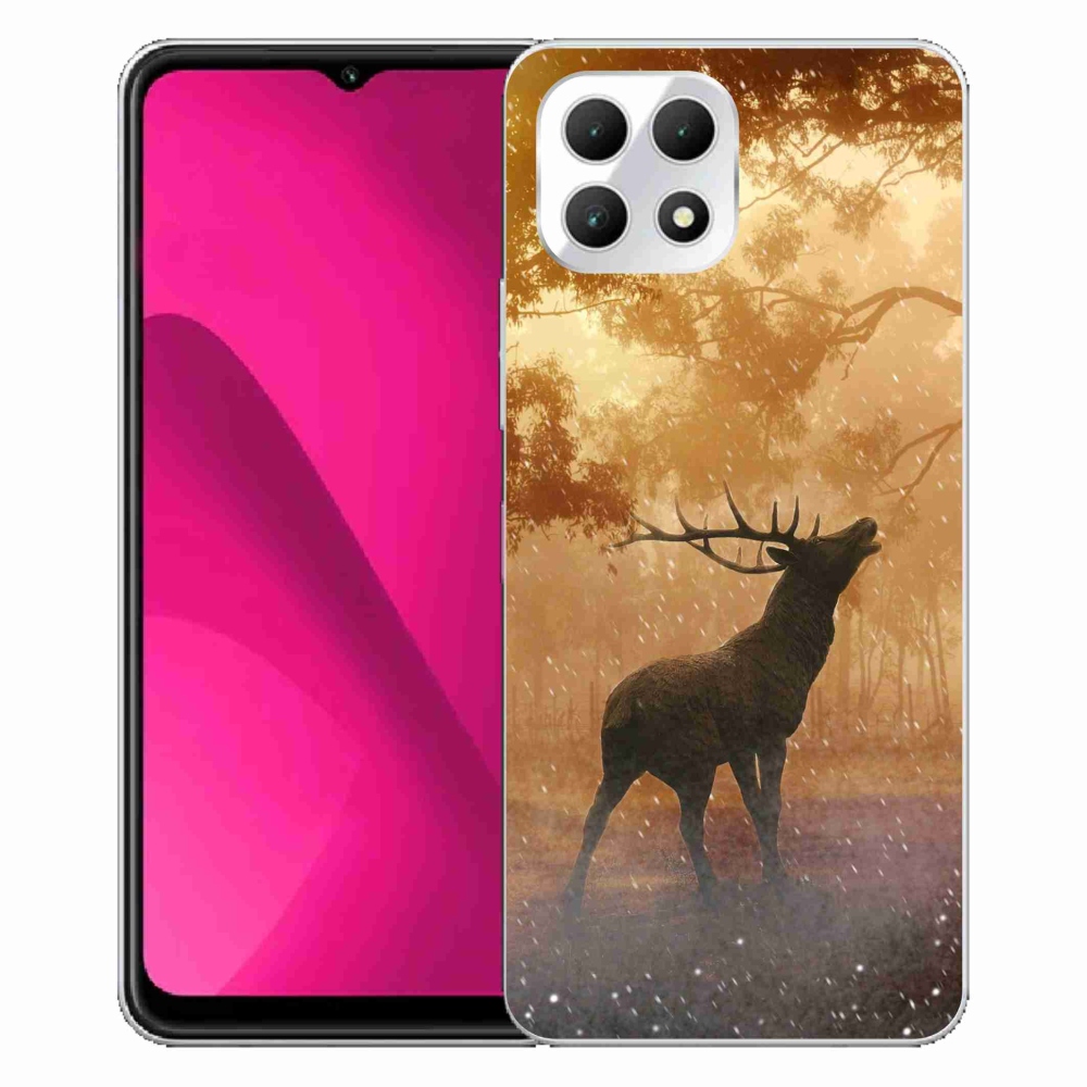 Gelový kryt mmCase na T-Mobile T Phone 2 - jelen v říji