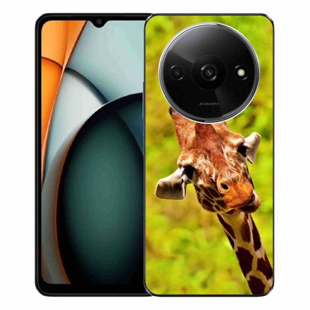 Gelový kryt mmCase na Xiaomi Redmi A3 - žirafa