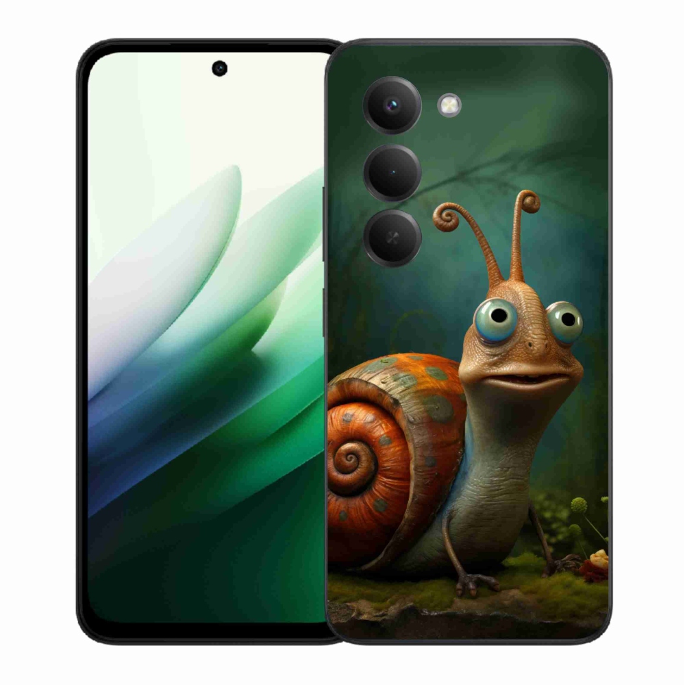 Gelový kryt mmCase na Xiaomi Redmi 15 5G (169mm) - šnek