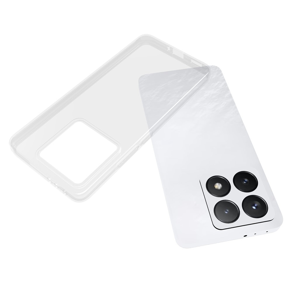 Průhledný gelový obal na Xiaomi 14T - průhledný