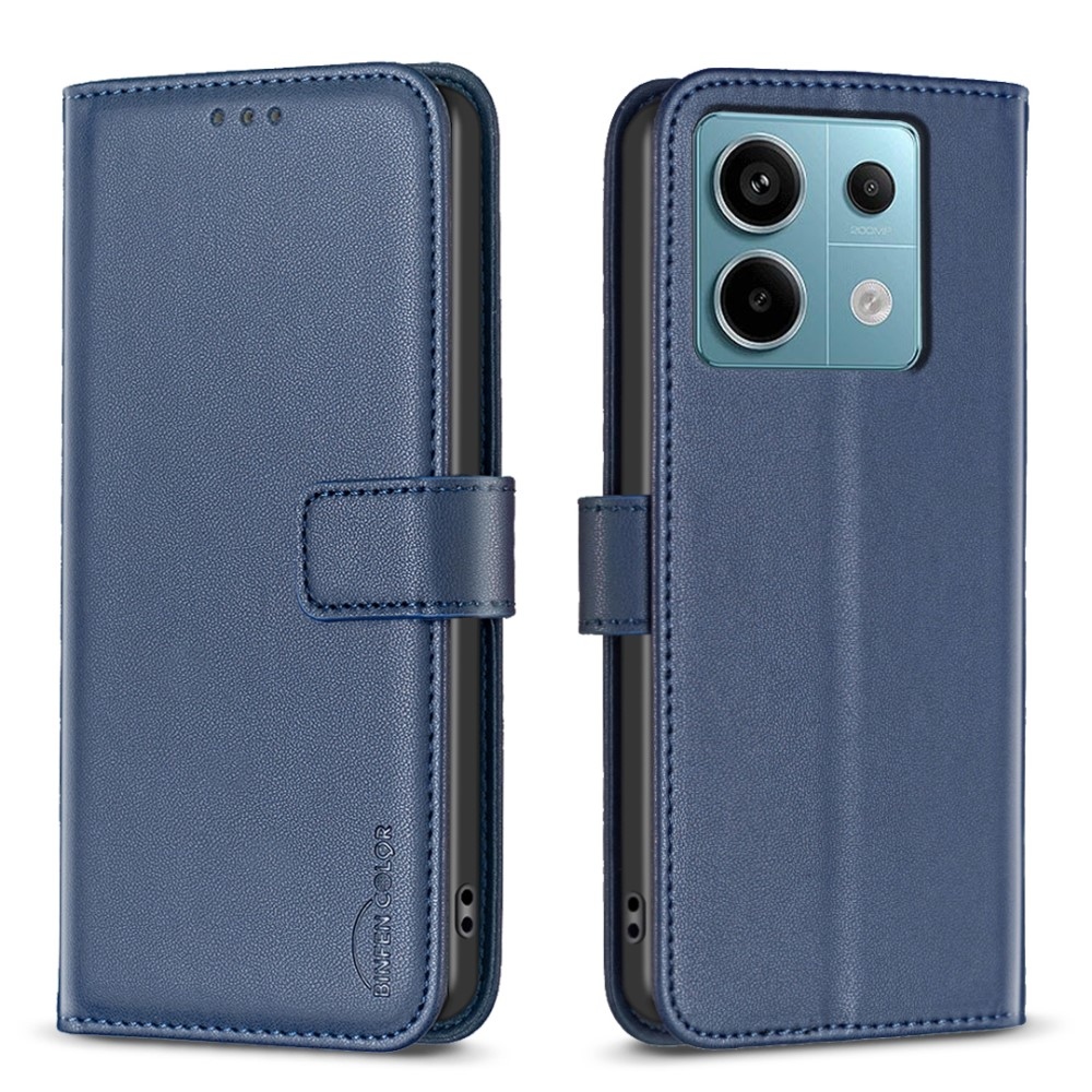 BNF knížkové pouzdro na Xiaomi Redmi Note 13 Pro 5G/Poco X6 5G - modré