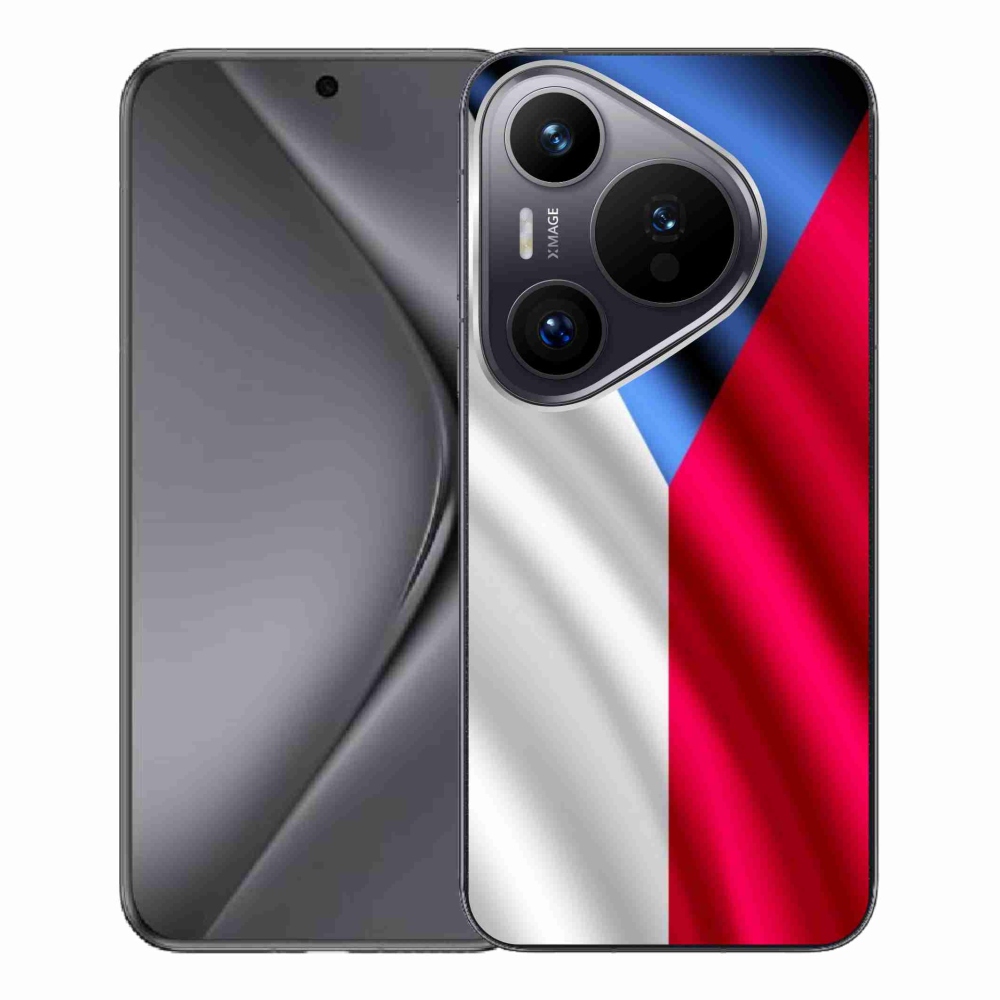 Gelový kryt mmCase na Huawei Pura 70 Pro - česká vlajka