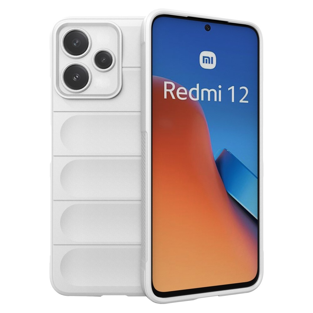 Rugg odolný gelový obal na Xiaomi Redmi 12 5G - bílý