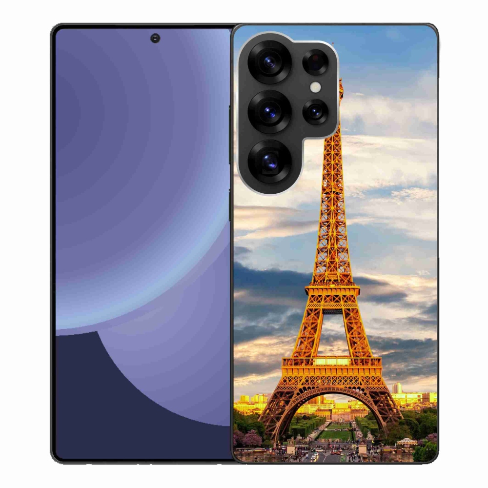 Gelový kryt mmCase na Samsung Galaxy S25 Ultra - eiffelova věž 3