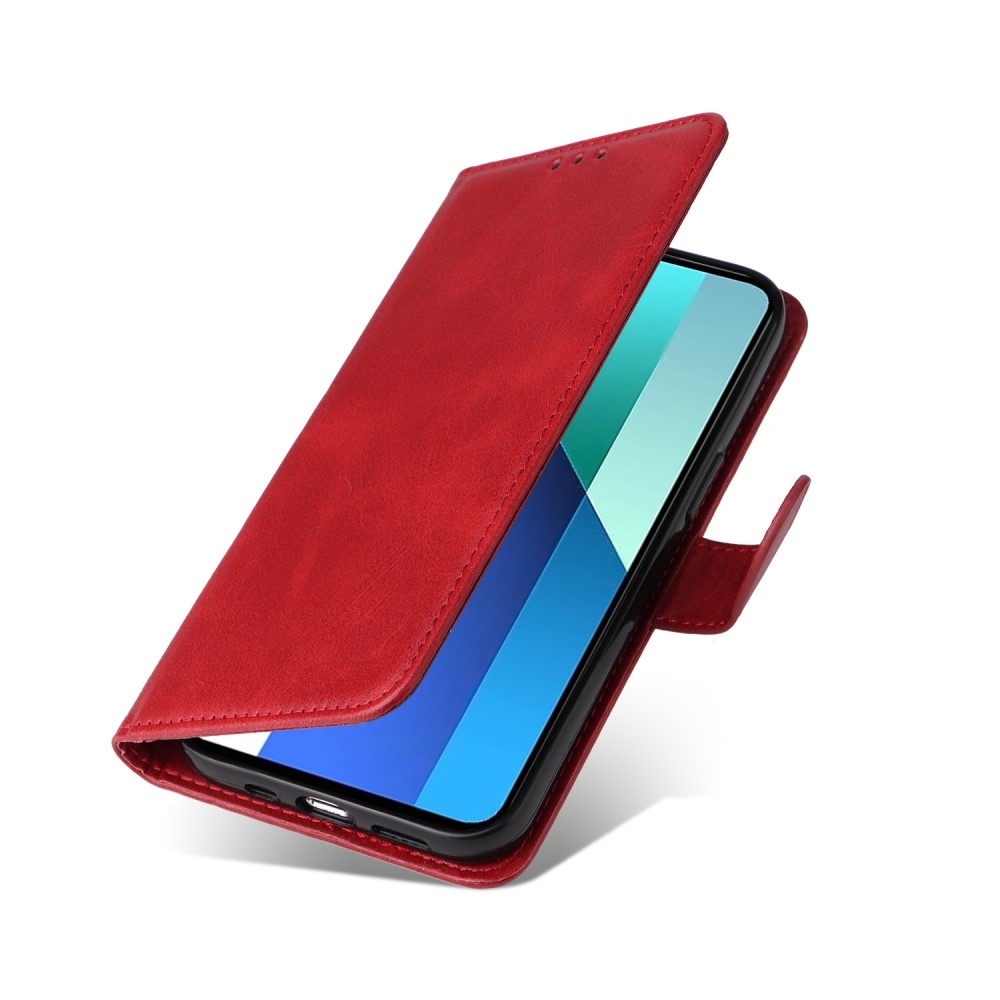 Wallet knížkové pouzdro na Xiaomi Redmi Note 13 - červené