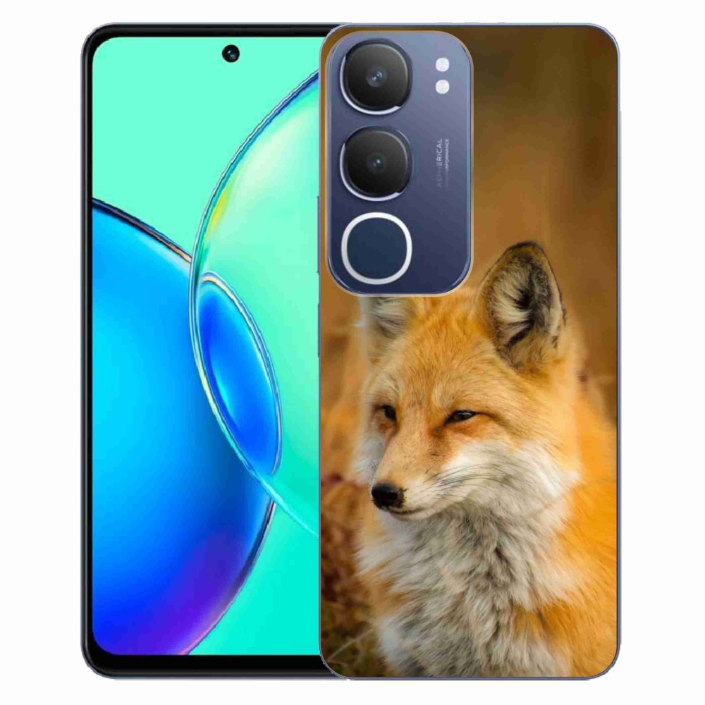 Gelový kryt mmCase na Vivo Y19s - liška