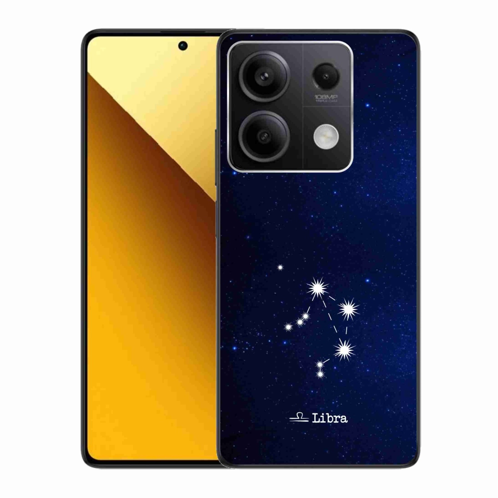 Gelový kryt mmCase na Xiaomi Redmi Note 13 5G - souhvězdí Váhy