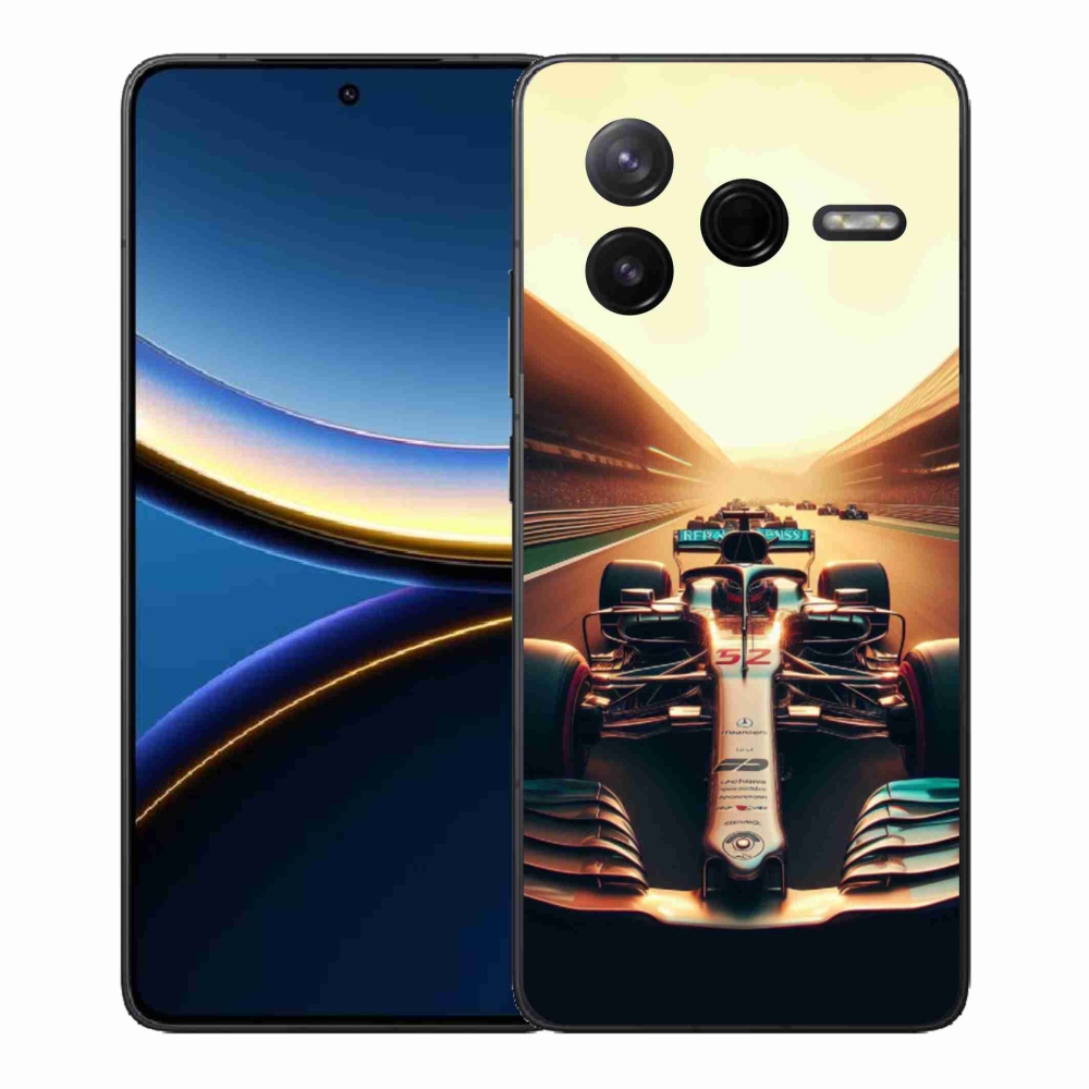 Gelový kryt mmCase na Xiaomi Poco F7 Pro - formule 1