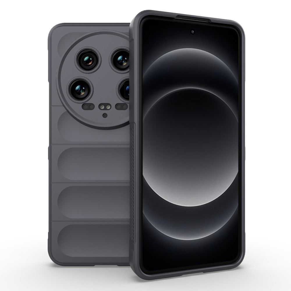 Rugg odolný gelový obal na Xiaomi 14 Ultra - tmavěšedý