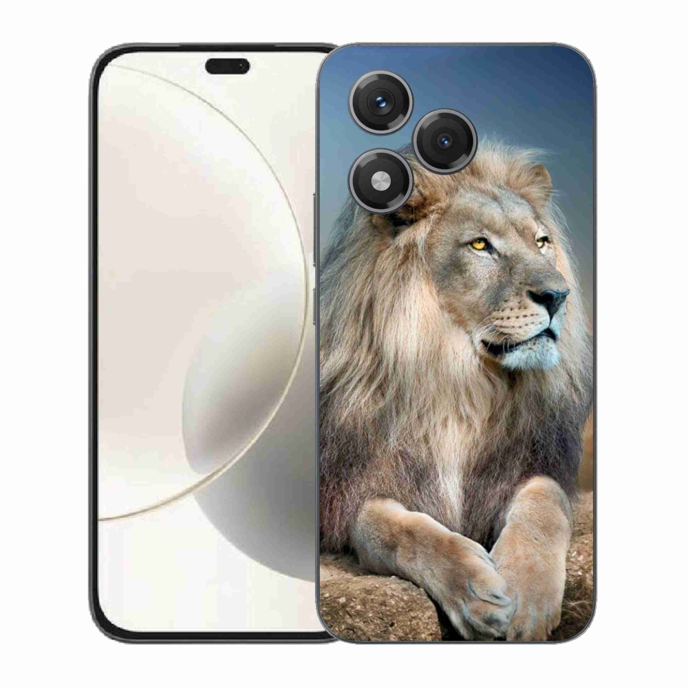 Gelový kryt mmCase na Honor 400 Lite - lev 1