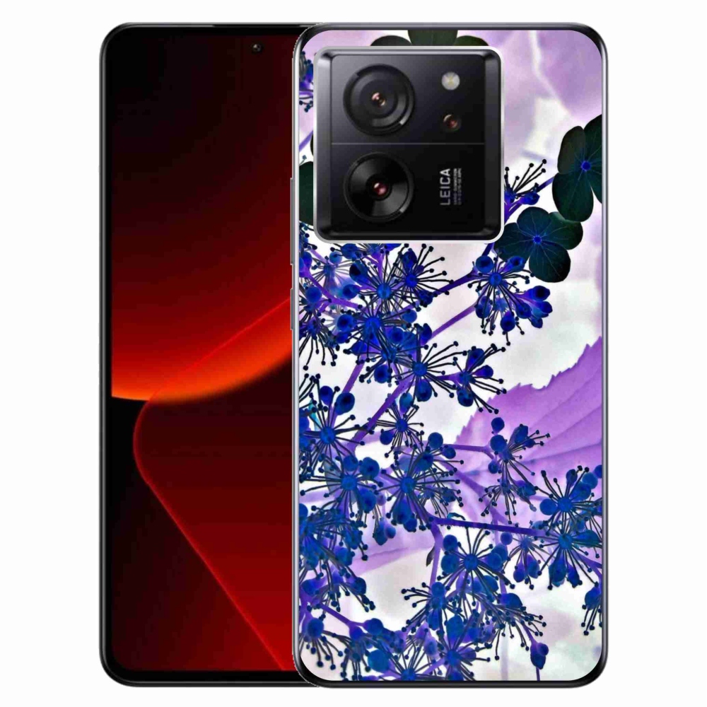Gelový kryt mmCase na Xiaomi 13T/13T Pro - květ hortenzie