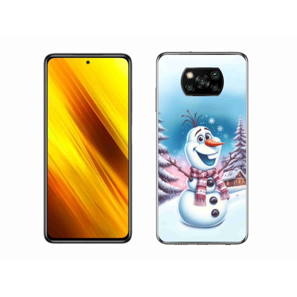 Gelový kryt mmCase na Xiaomi Poco X3 - ledové království