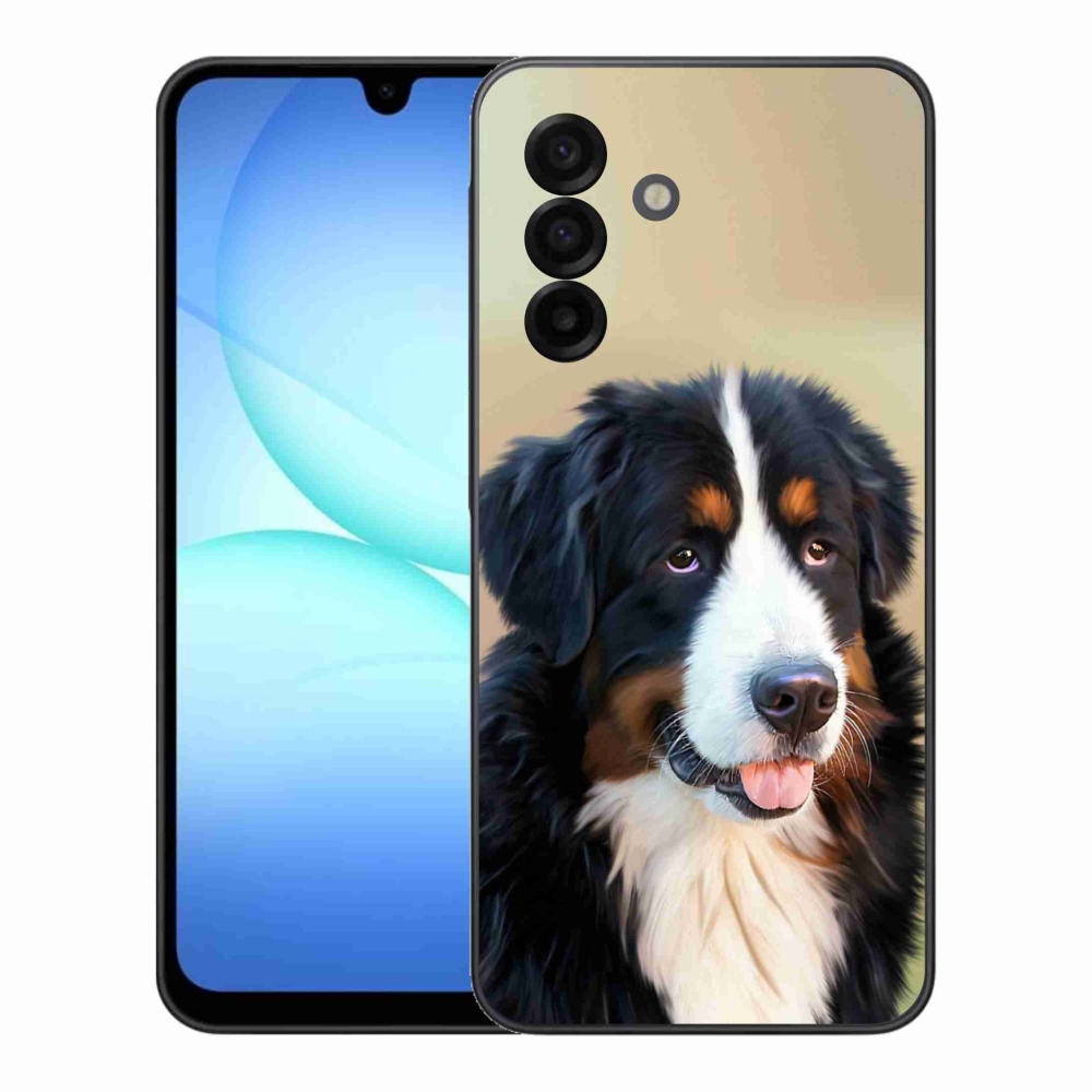 Gelový kryt mmCase na Samsung Galaxy A17 5G - bernský salašnický pes