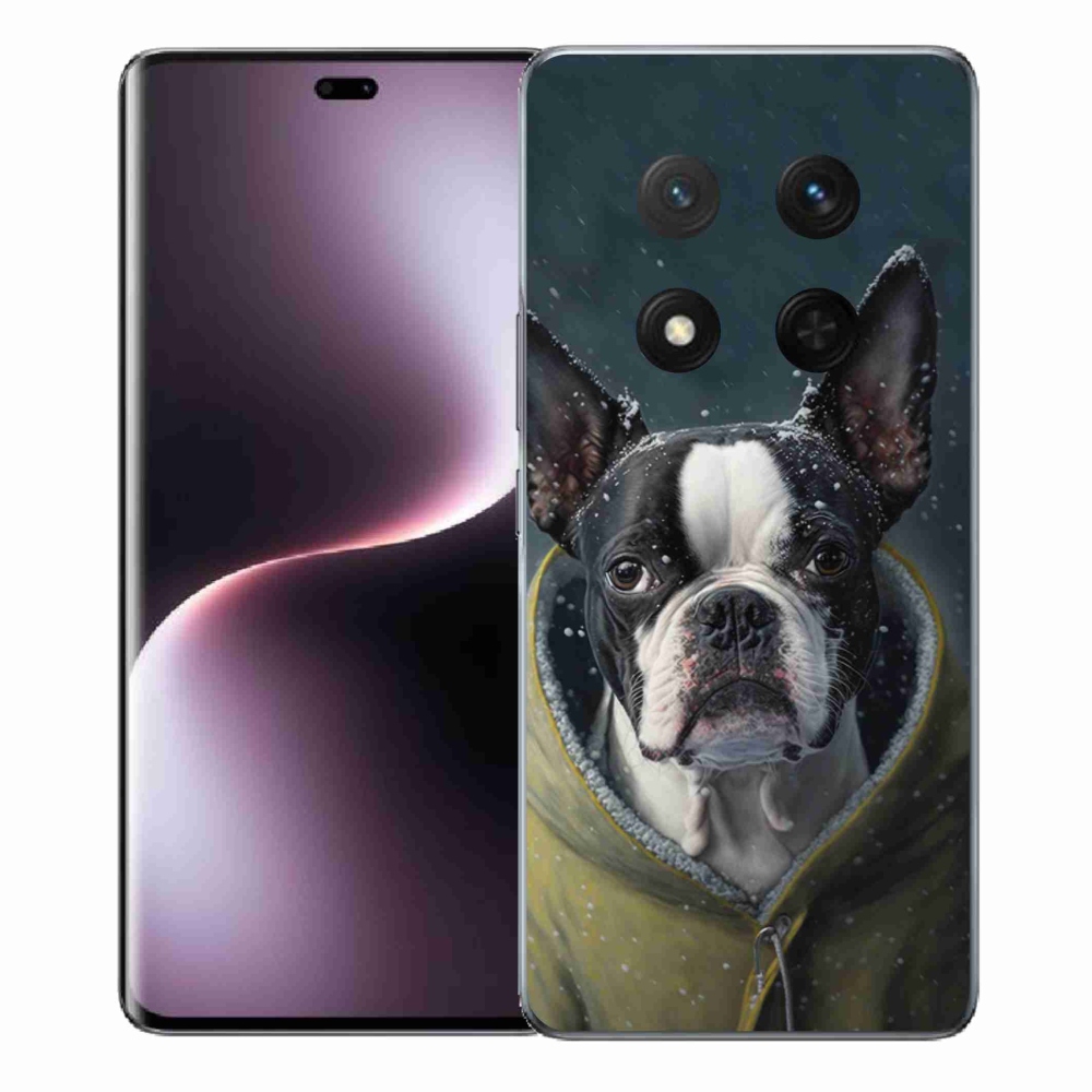 Gelový kryt mmCase na Honor Magic 7 Lite 5G - buldoček
