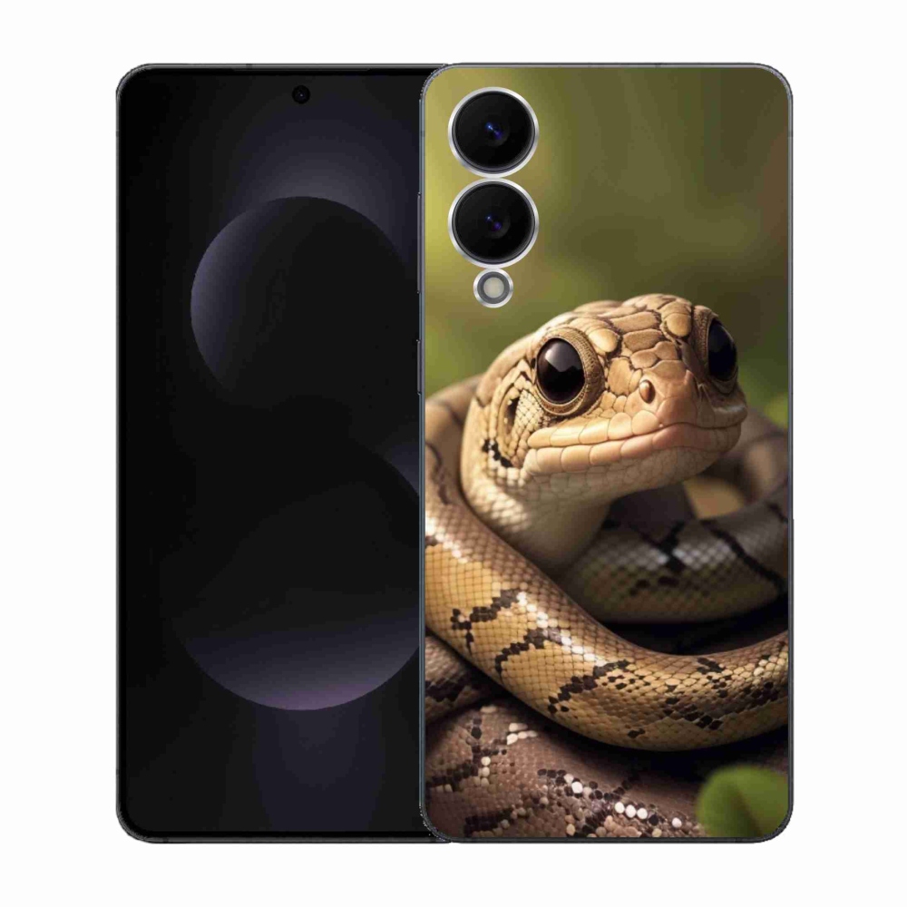 Gelový kryt mmCase na Samsung Galaxy S25 Edge - had 1