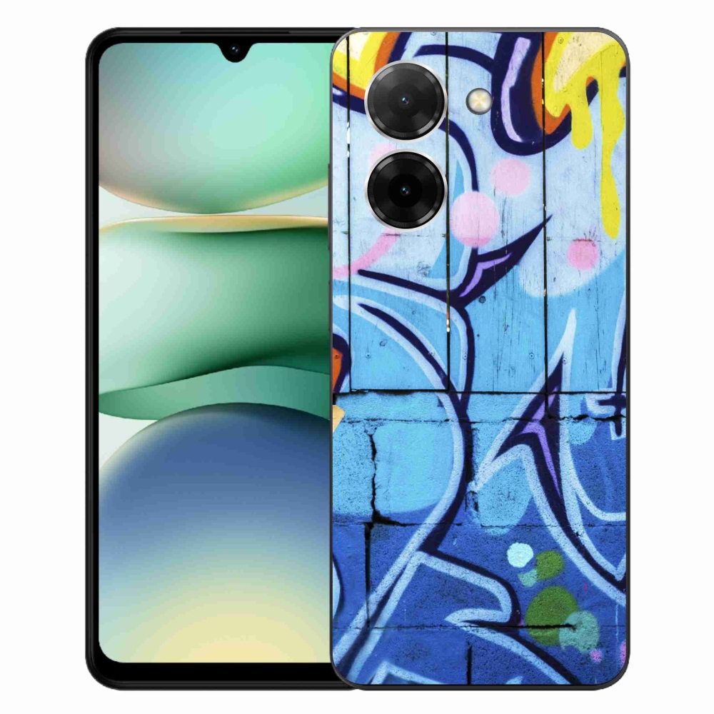 Gelový kryt mmCase na Xiaomi Redmi A5 (171.7x77.8x8.3mm) - graffiti