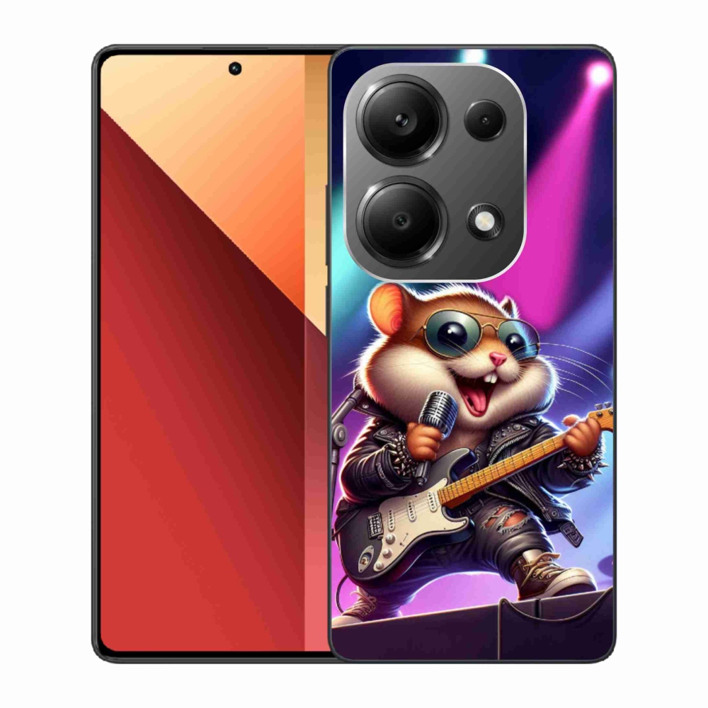 Gelový kryt mmCase na Xiaomi Redmi Note 13 Pro 4G/Poco M6 Pro  - křeček rocker