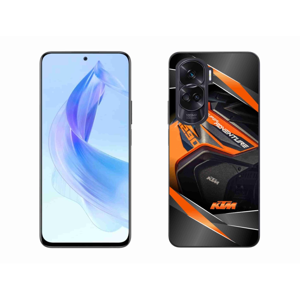 Gelový kryt mmCase na Honor 90 Lite - motorka ktm