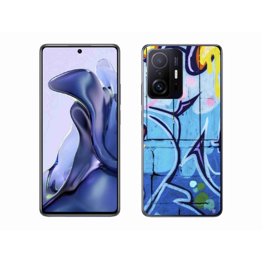 Gelový kryt mmCase na Xiaomi 11T Pro - graffiti