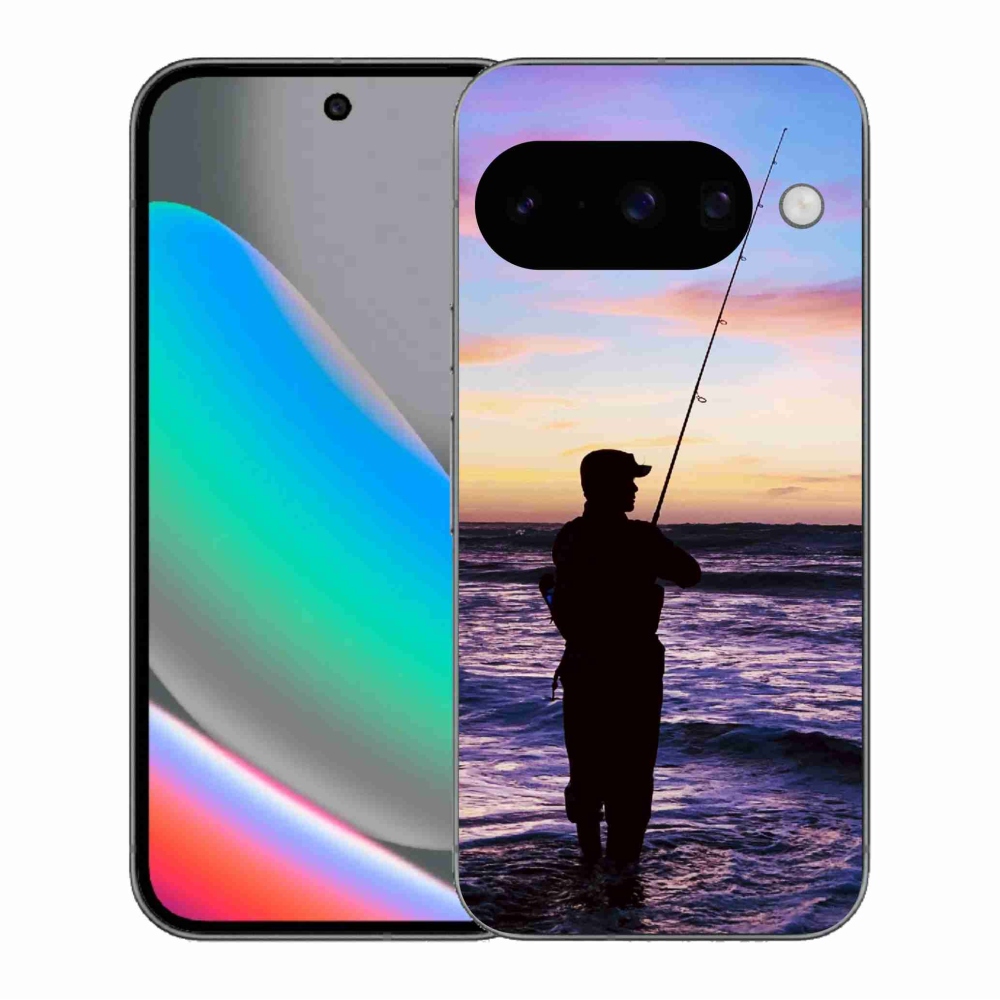 Gelový kryt mmCase na Google Pixel 10 - rybaření 1