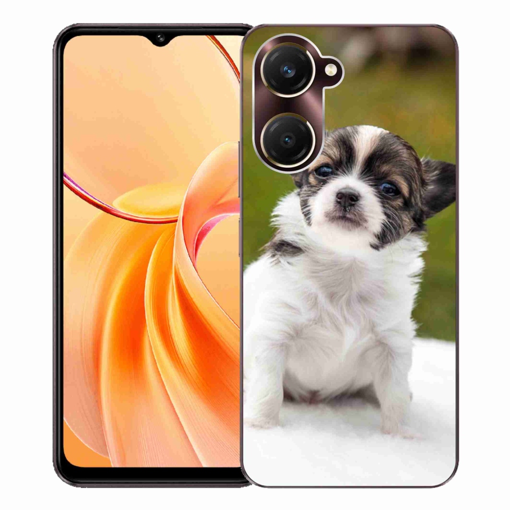 Gelový kryt mmCase na Vivo Y28s 5G - čivava 4