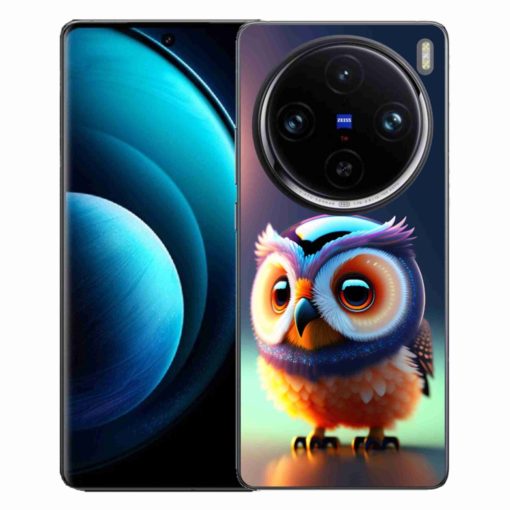 Gelový kryt mmCase na Vivo X100 Pro 5G - sovička