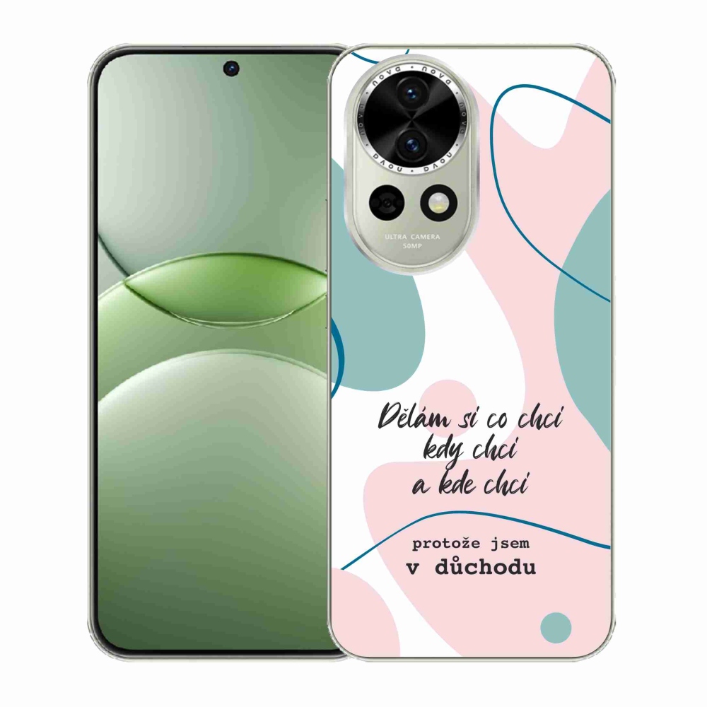 Gelový kryt mmCase na Huawei Nova 13 5G - vtipný text 10 bílé pozadí