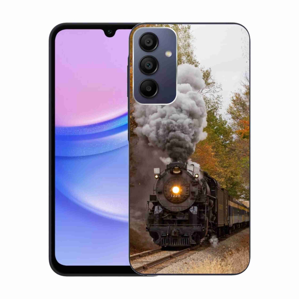 Gelový kryt mmCase na Samsung Galaxy A15 4G/5G - vlak 1