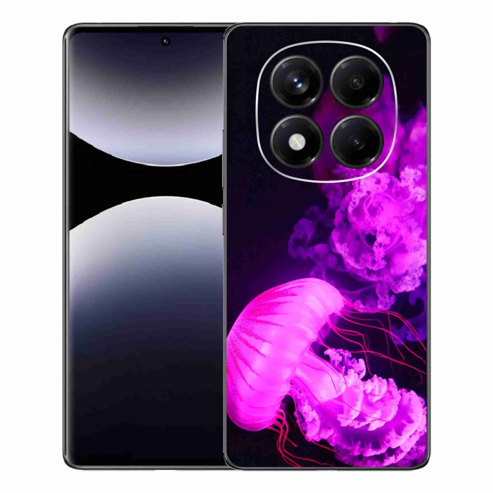 Gelový kryt mmCase na Xiaomi Redmi Note 14 Pro - medúza 1