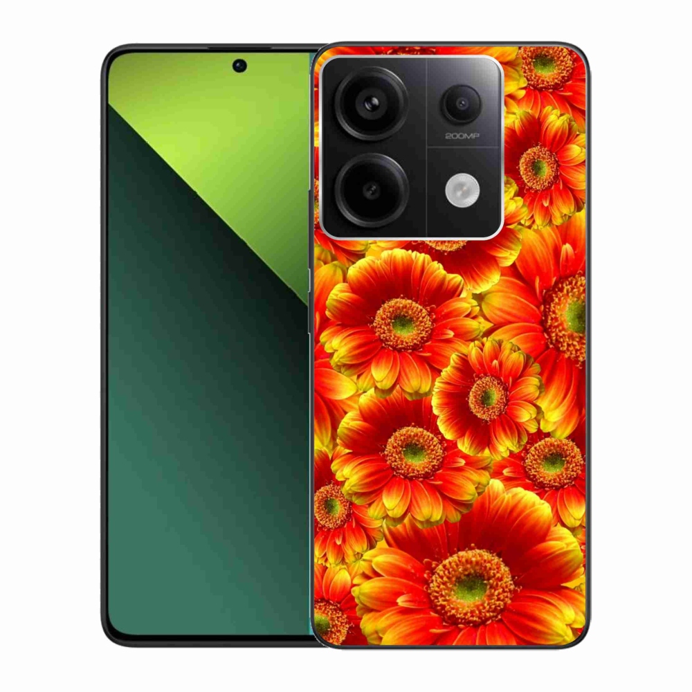 Gelový kryt mmCase na Xiaomi Redmi Note 13 Pro 5G/Poco X6 5G - gerbera 1