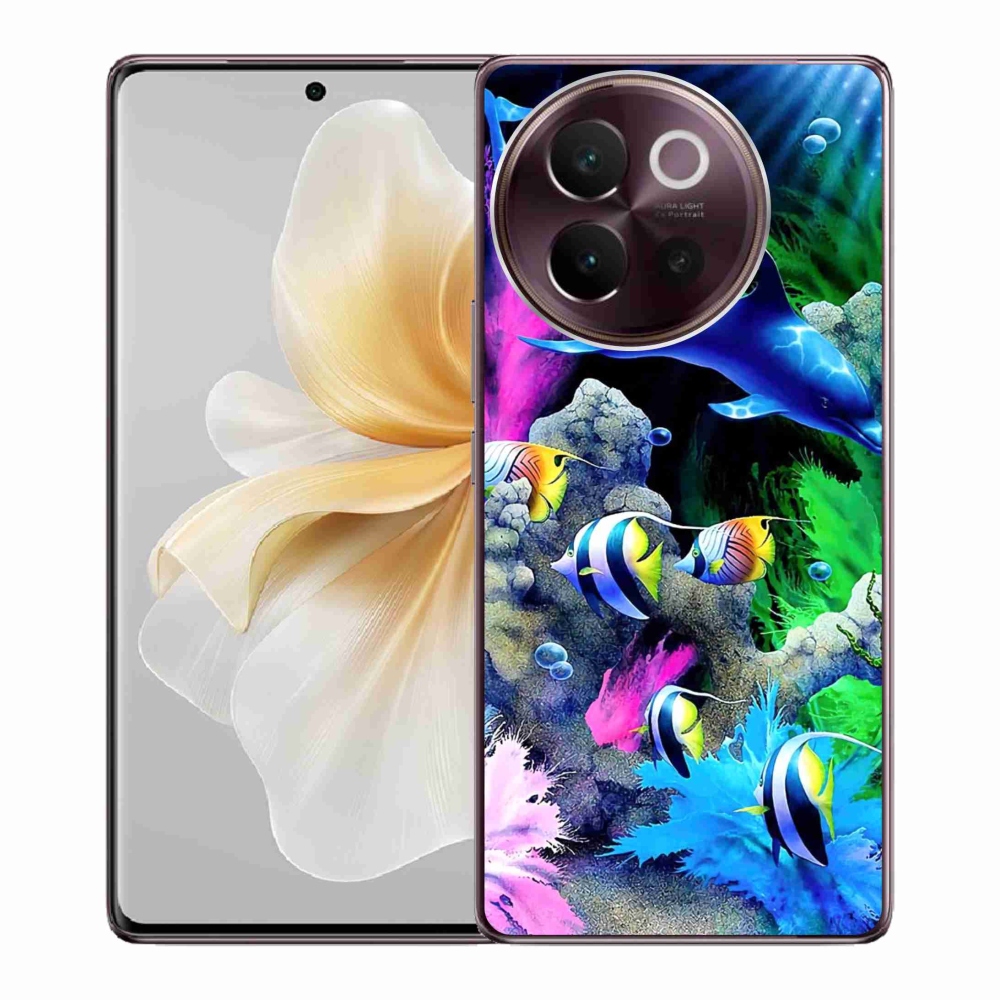 Gelový obal mmCase na Vivo V40 Lite 5G - mořský svět