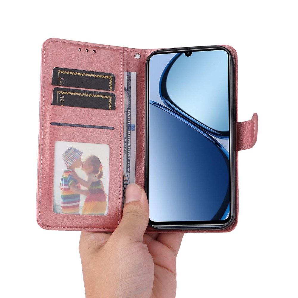Feel knížkové pouzdro na Realme Note 60 - růžové