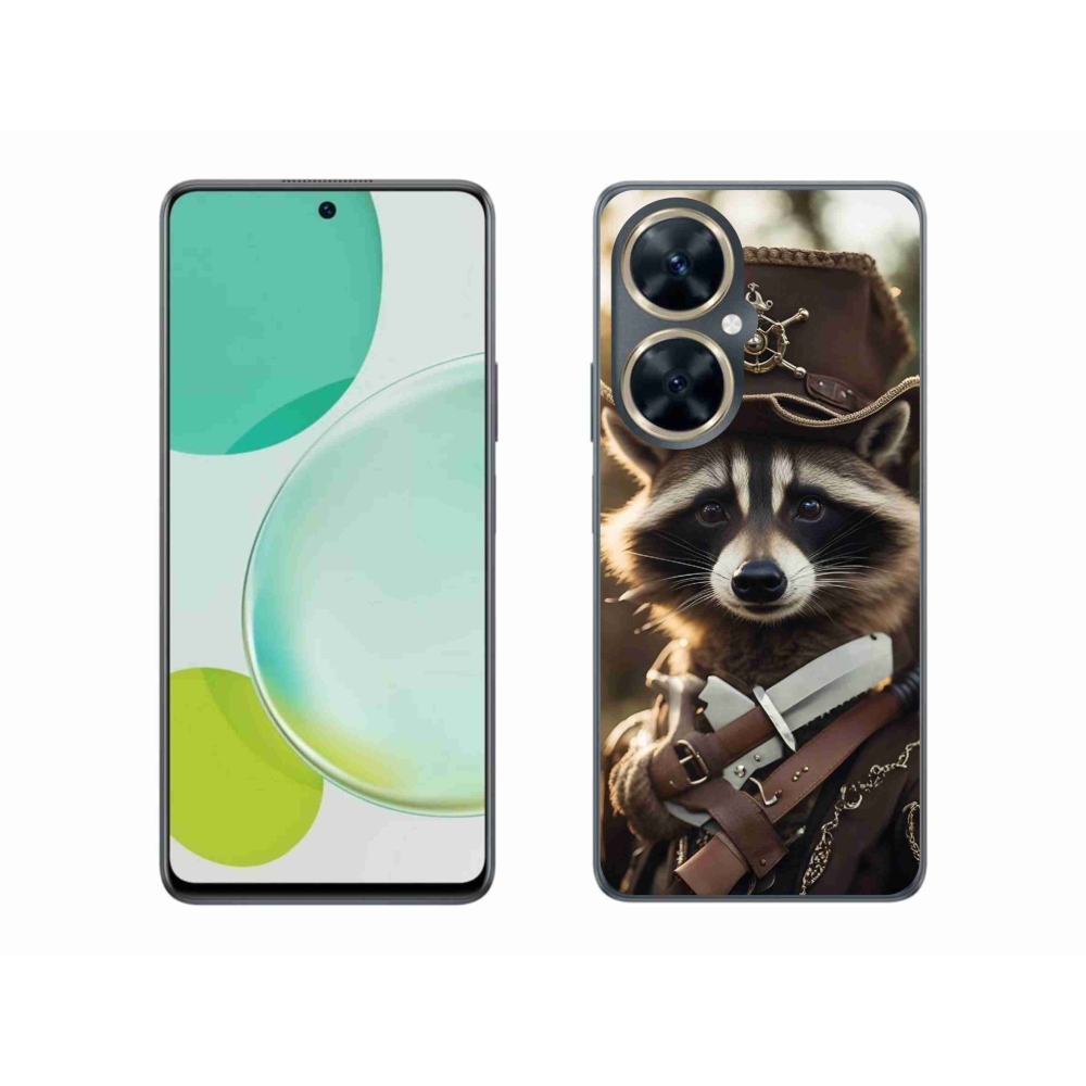 Gelový kryt mmCase na Huawei Nova 11i - mýval v uniformě