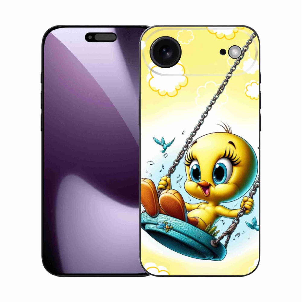 Gelový kryt mmCase na iPhone 17 Air - tweety