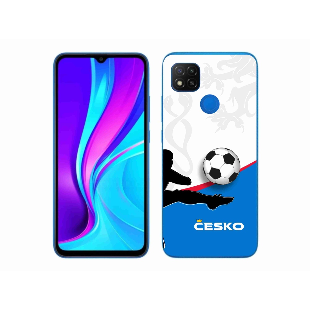 Gelový kryt mmCase na Xiaomi Redmi 9C - fotbal Česko 3