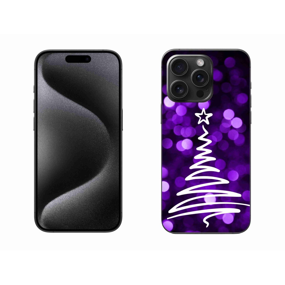 Gelový kryt mmCase na iPhone 15 Pro Max - stromek