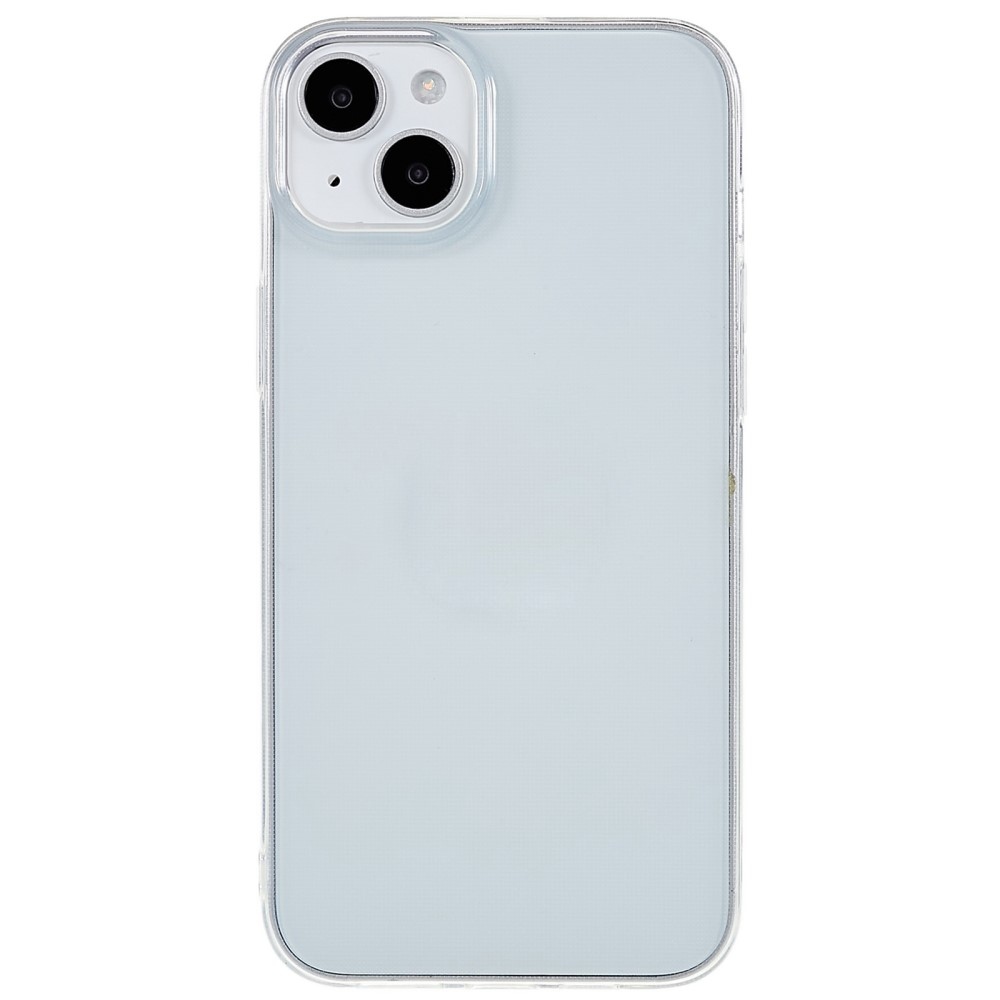 Průhledný gelový obal na iPhone 15 Plus - průhledný