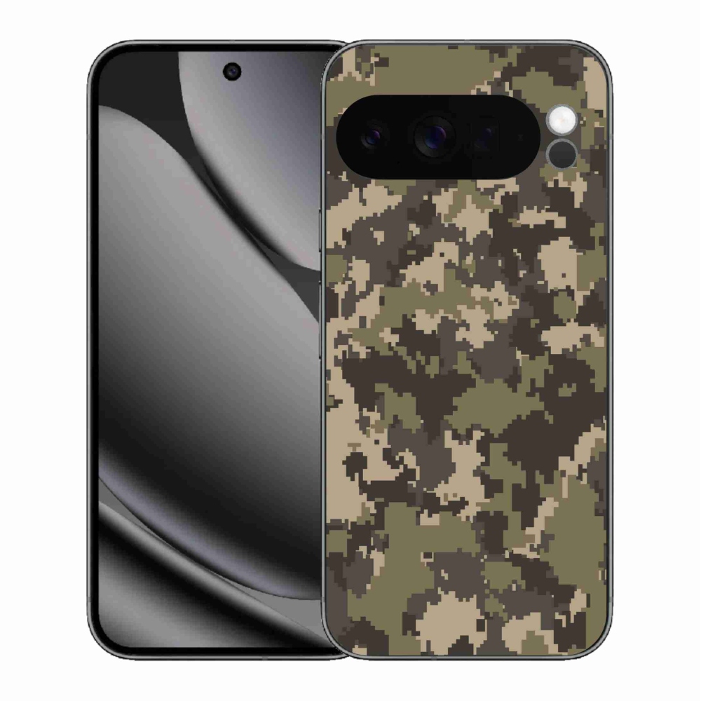 Gelový kryt mmCase na Google Pixel 10 Pro XL - maskáčový vzor 12