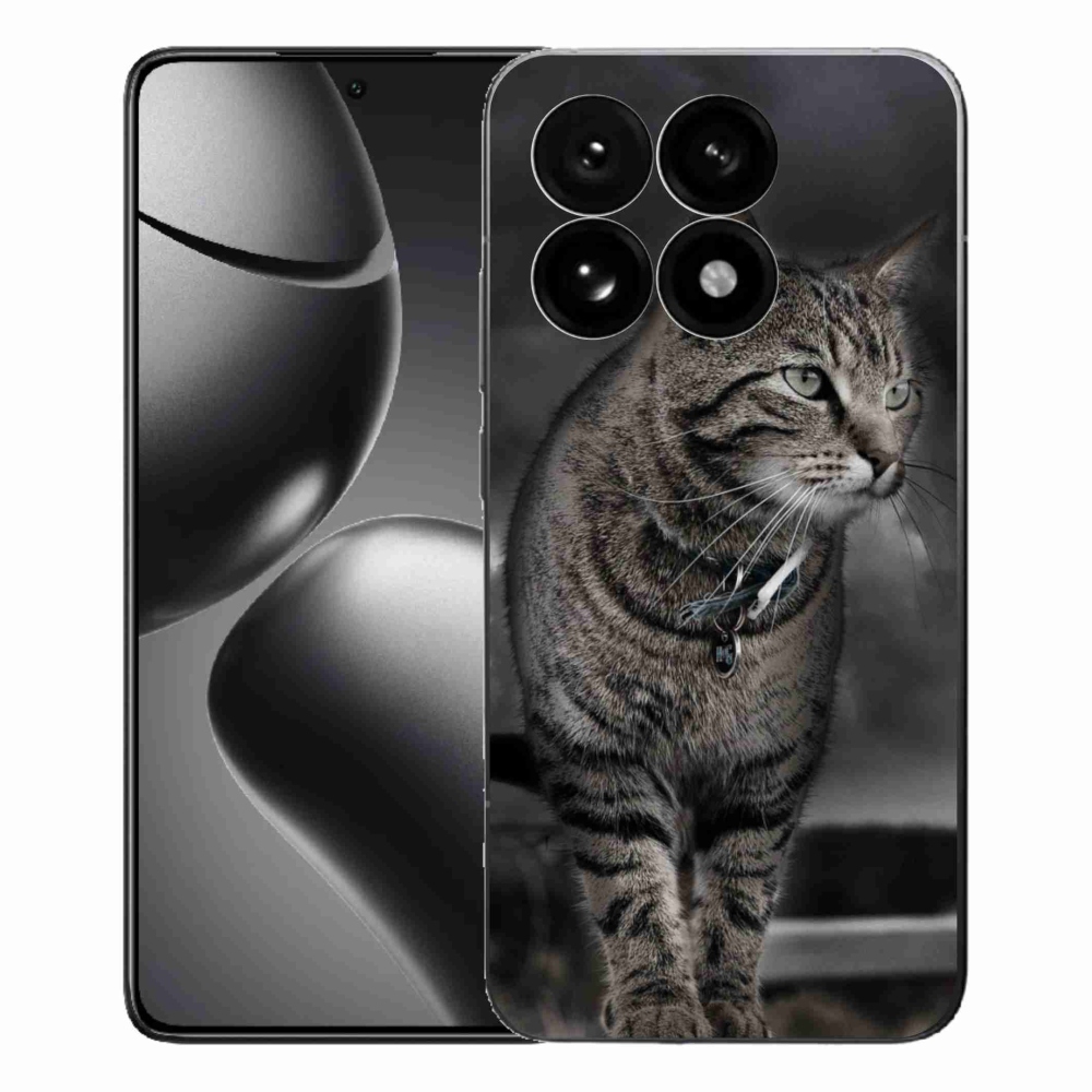 Gelový kryt mmCase na Xiaomi 15T - kočka