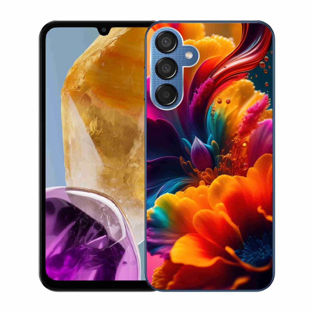 Gelový kryt mmCase na Samsung Galaxy M15 5G - abstraktní motiv 2