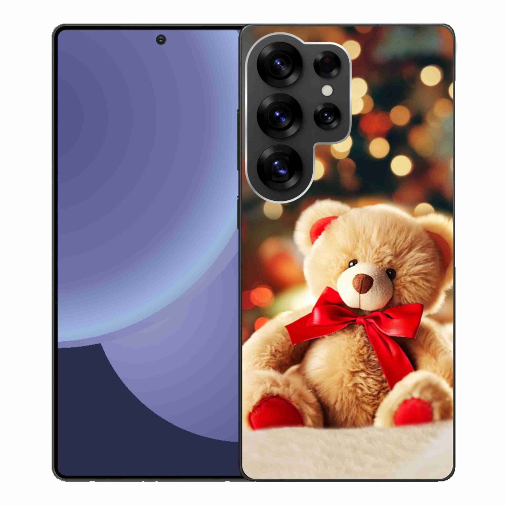 Gelový kryt mmCase na Samsung Galaxy S25 Ultra - plyšový medvídek