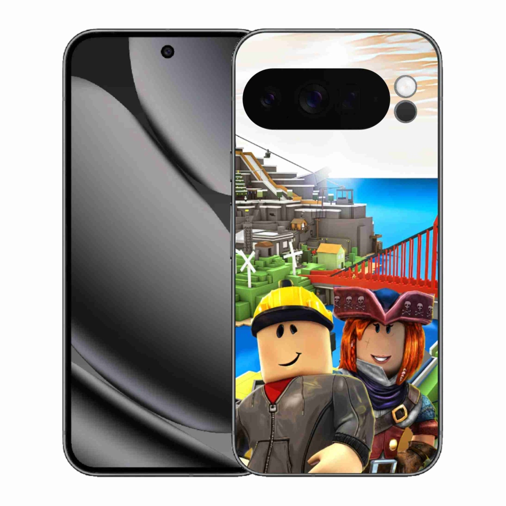 Gelový kryt mmCase na Google Pixel 10 Pro XL - roblox 1